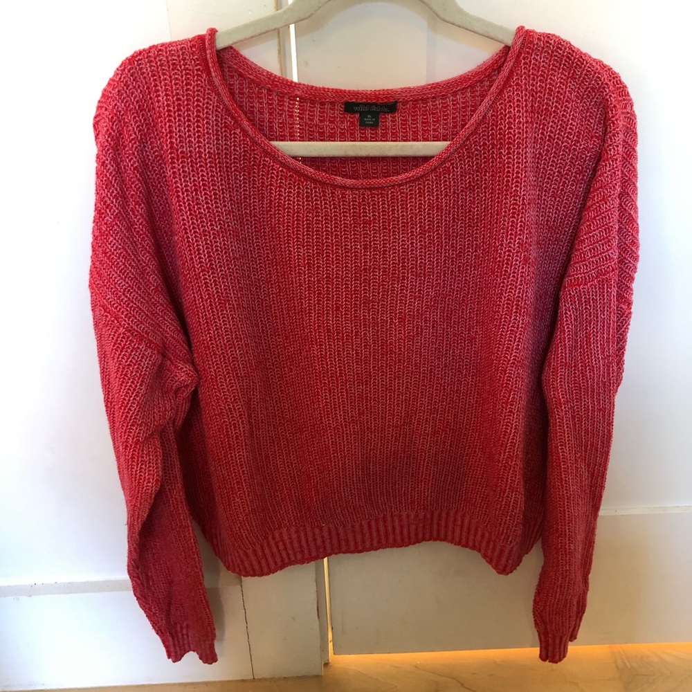 Target Red / Pink Sweater